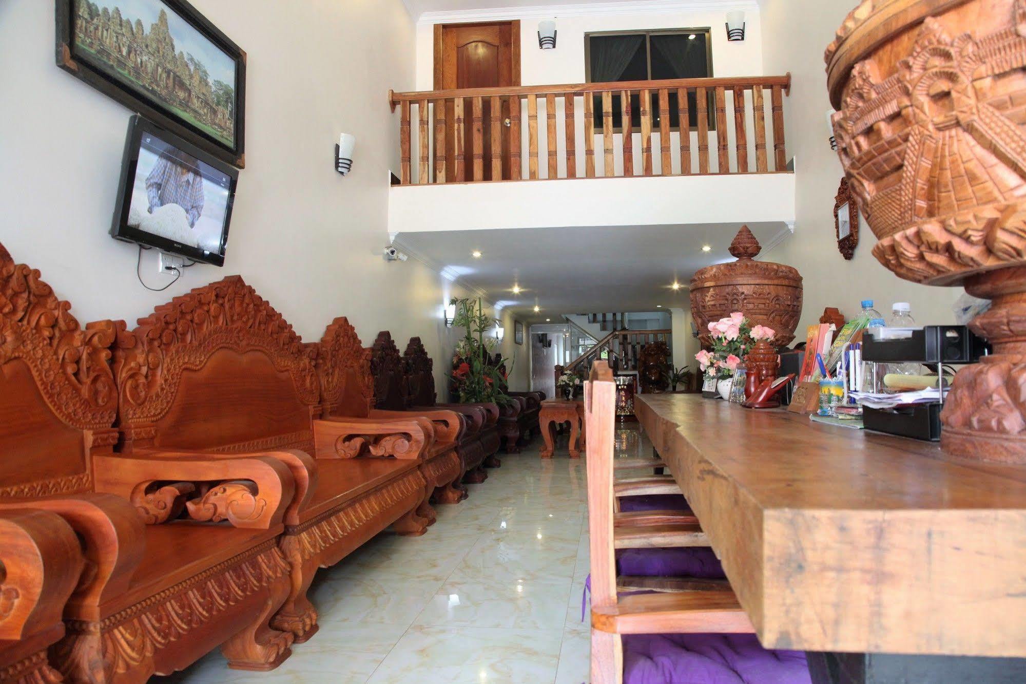 Angkor Udom Guesthouse Siem Reap Eksteriør billede