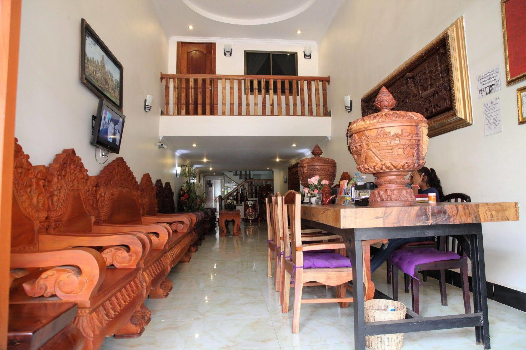 Angkor Udom Guesthouse Siem Reap Eksteriør billede